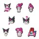 thumbnail image 3 of Crocs Jibbitz Sanrio DIY Dibujos Animados Kitty Kuromi Melody Encantador Zapato Hebilla Decoración, 3 of 4