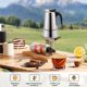 thumbnail image 4 of Cafetera Moka Cafetera Espresso Latte Cafetera De Percolador Cafetera De Estufa Cafetera Espresso Cafetera Italiana 100Ml Acero Inoxidable, 4 of 8