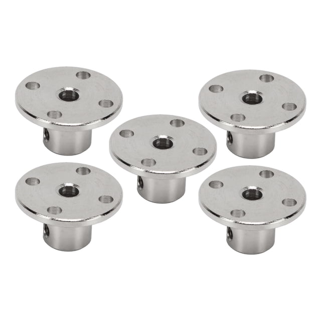 Acoplamiento de brida rígida, 5 piezas, 4 mm, conector de acoplamiento de brida, conector de acoplamiento de brida, eficiencia óptima