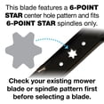 thumbnail image 5 of MTD Genuine Parts 42 in. 3-in-1 Mower Blade Set For Riding Mowers 2 pk, 5 of 5