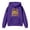 A-Purple281, variant on JAJAHO 100 Days Of School Kids Hoodies Boys Girls Printed Long Sleeve Sweatshirt 100Th Day Of School Celebration 2-13 Years Soft Tops