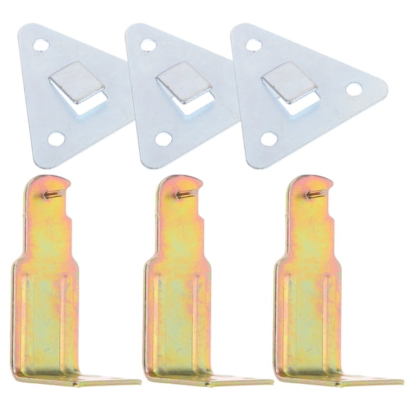 CRILSTYLEO 6Sets Fire Extinguisher Mounting Brackets Wall Holder Assorted Color Durable
