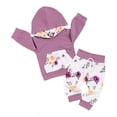 thumbnail image 2 of Godderr 2PCS Newborn Girls Clothes Sweatshirt Hoodies Sweatsuits Jogger Pants Set Outfits Sweatpants Long Sleeve Comfortable Spring Autumn Outfits, 2 of 5