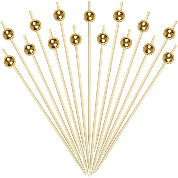 Cocktail Tooth Picks Fancy Food Toothpicks for Appetizers 200 Pcs Food Tooth Picks Decorative Fruit Sandwich Skewers Cupcake Picks for Restaurants or Buffets Party Supplies