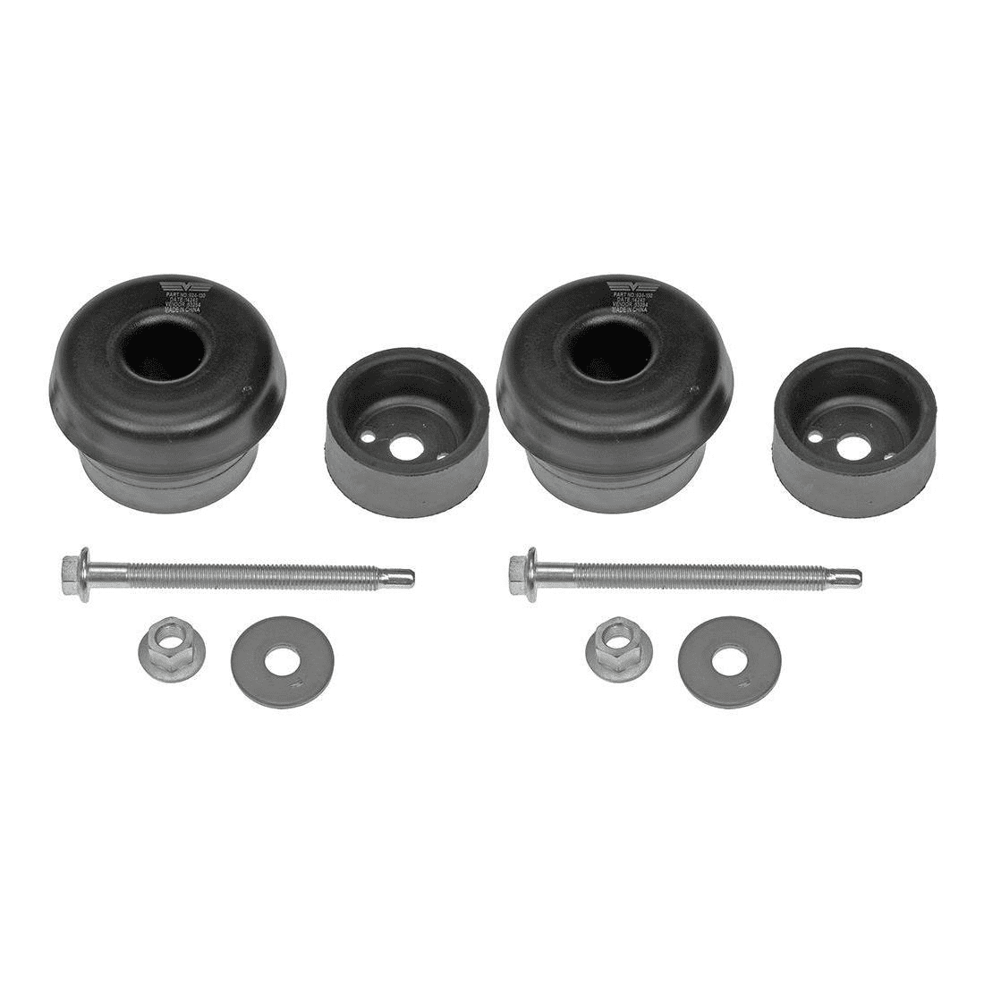 Dorman Lower Radiator Support Body Mount Bushing Kit Pair for Chevy GMC