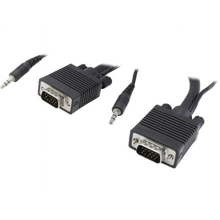 UPC: 0037332139238 | Tripp Lite P504-050 50 ft. SVGA/VGA Monitor + Audio Cable with Coax(HD15 M/M 3.5mm M/M)