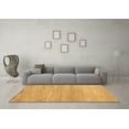 thumbnail image 3 of Ahgly Company Indoor Square Abstract Brown Modern Area Rugs, 4' Square, 3 of 4