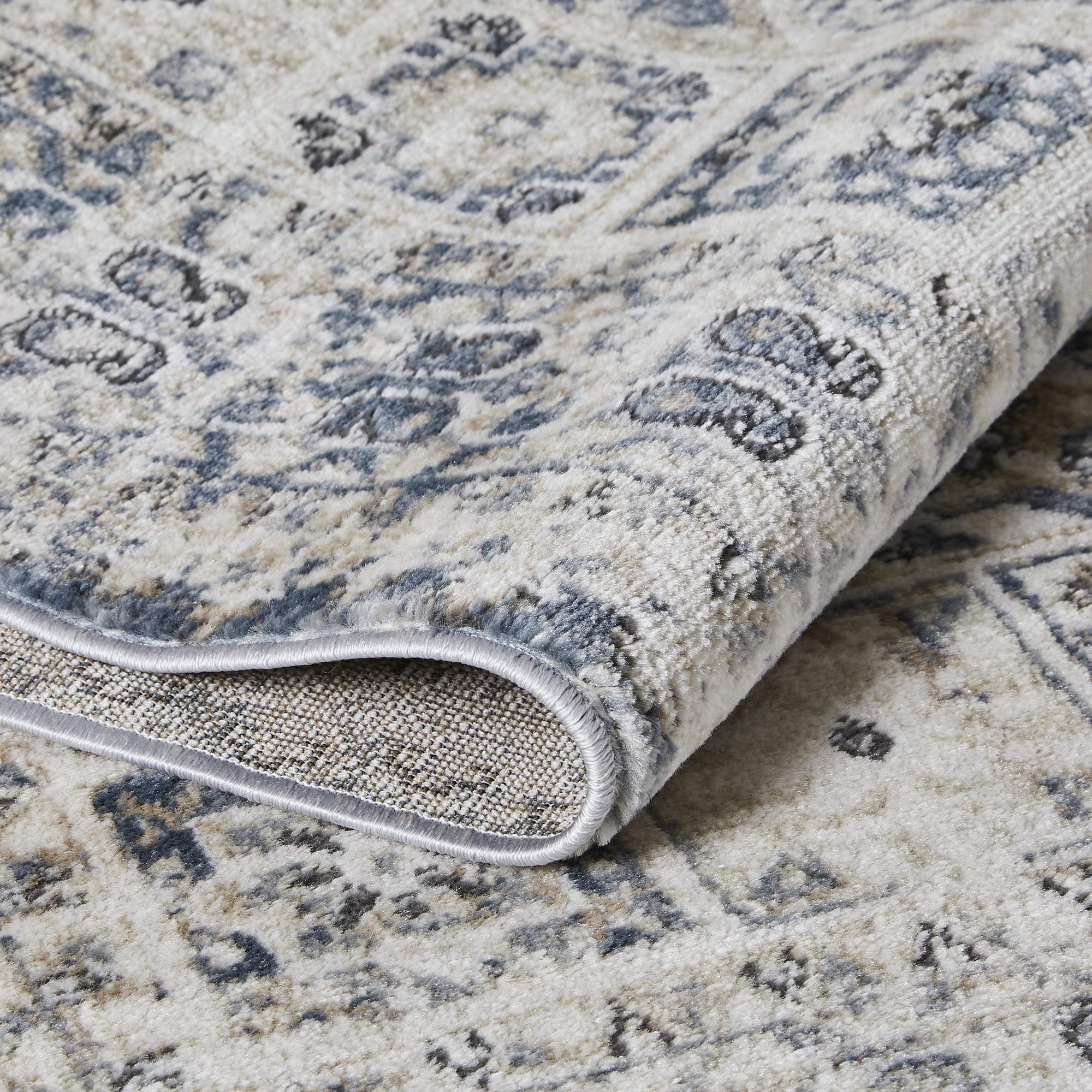 Loomaknoti Kehleigh Avelanz 5' x 7' Blue Oriental Indoor Area Rug