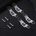 thumbnail image 4 of 12pcs Blinds Cord Cleat Small Rope Cleat Holder Blind Hook Winders with Screws, 4 of 8