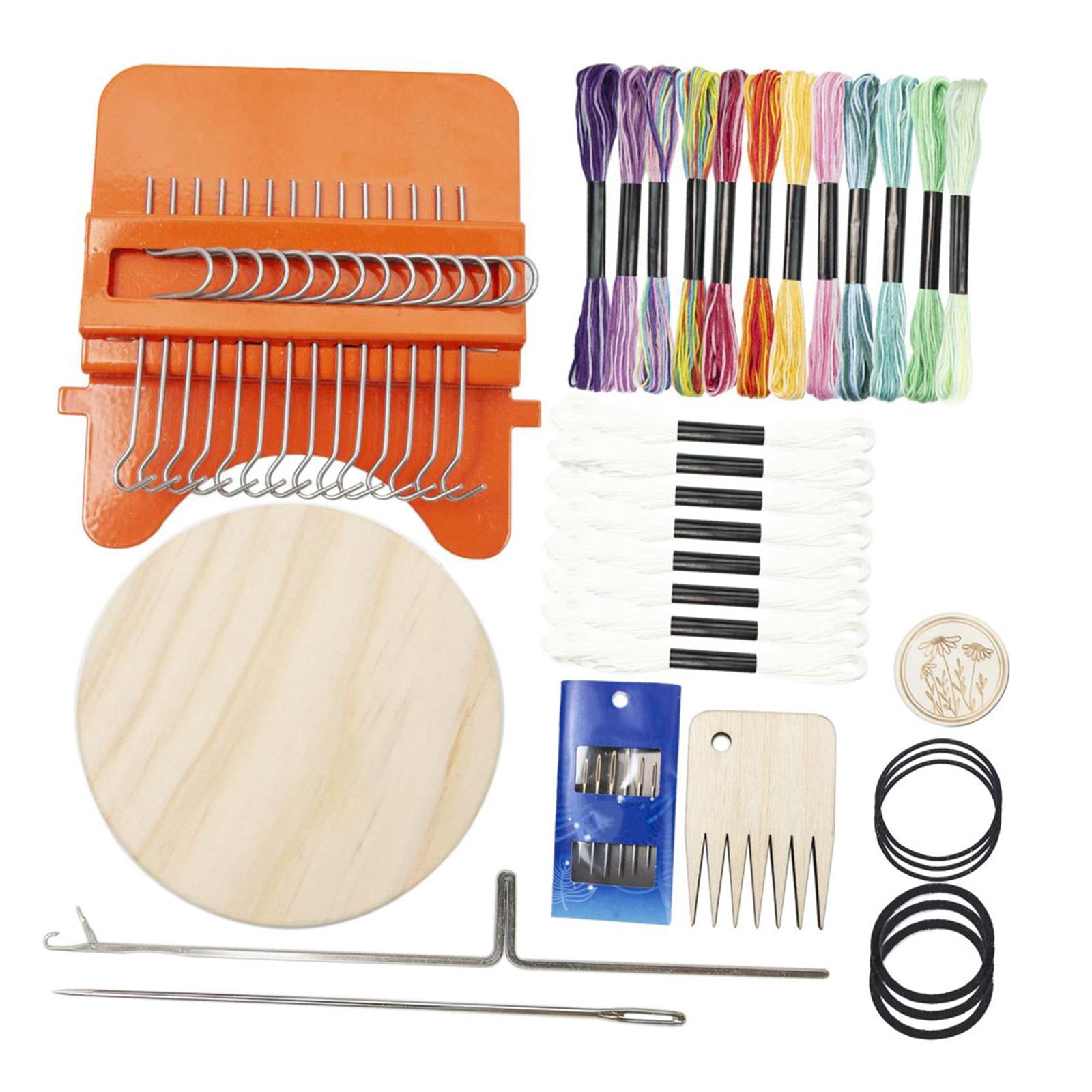 Speedweve Type Loom Repair Beginner Hole Repair Tool Set Knitted Crochet Hooks Weaving Mending Loom for DIY Gifts for Beginner