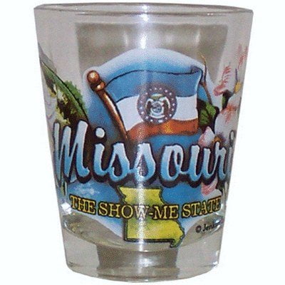 Show Shot Glass - Missouri Show Me State Elements Shot Glass