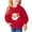 Red, variant on ZACPNCV Toddler Girl Boy Sweatshirt Long Sleeve Winter Christmas Letter Print Sweatshirt Winter Clothes Xmas Gifts Black 4-5 Years