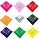 thumbnail image 3 of Soidarity Pañuelo de anacardo de poliéster Unisex, bufanda cuadrada, diadema con estampado de Cachemira, muñequeras, pañuelo para la cabeza, Ciclismo Rosa roja, 3 of 5