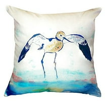 Betsy Drake NC324 18 x 18 in. Betsys Avocet No Cord Pillow