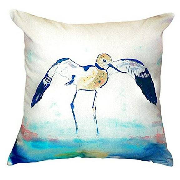 Betsy Drake NC324 18 x 18 in. Betsys Avocet No Cord Pillow