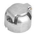 thumbnail image 4 of 7 Pin Car Trailer Socket Plug Adapter Metal Connector for Caravan Towbar Towing 12V, 4 of 8