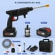 thumbnail image 2 of Hidrolavadora Topteng Power Blaster Plus inalámbrica, portátil, eléctrica, con pistola rociadora de agua a alta presión y manguera, ideal para balcones, ventanas, paredes exteriores, pisos, cercas y j, 2 of 5