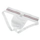 thumbnail image 3 of Calzoncillos tipo T para hombre, con bolsa, cintura elástica, tiro bajo, transpirables, suaves, color blanco, talla M, 3 of 15
