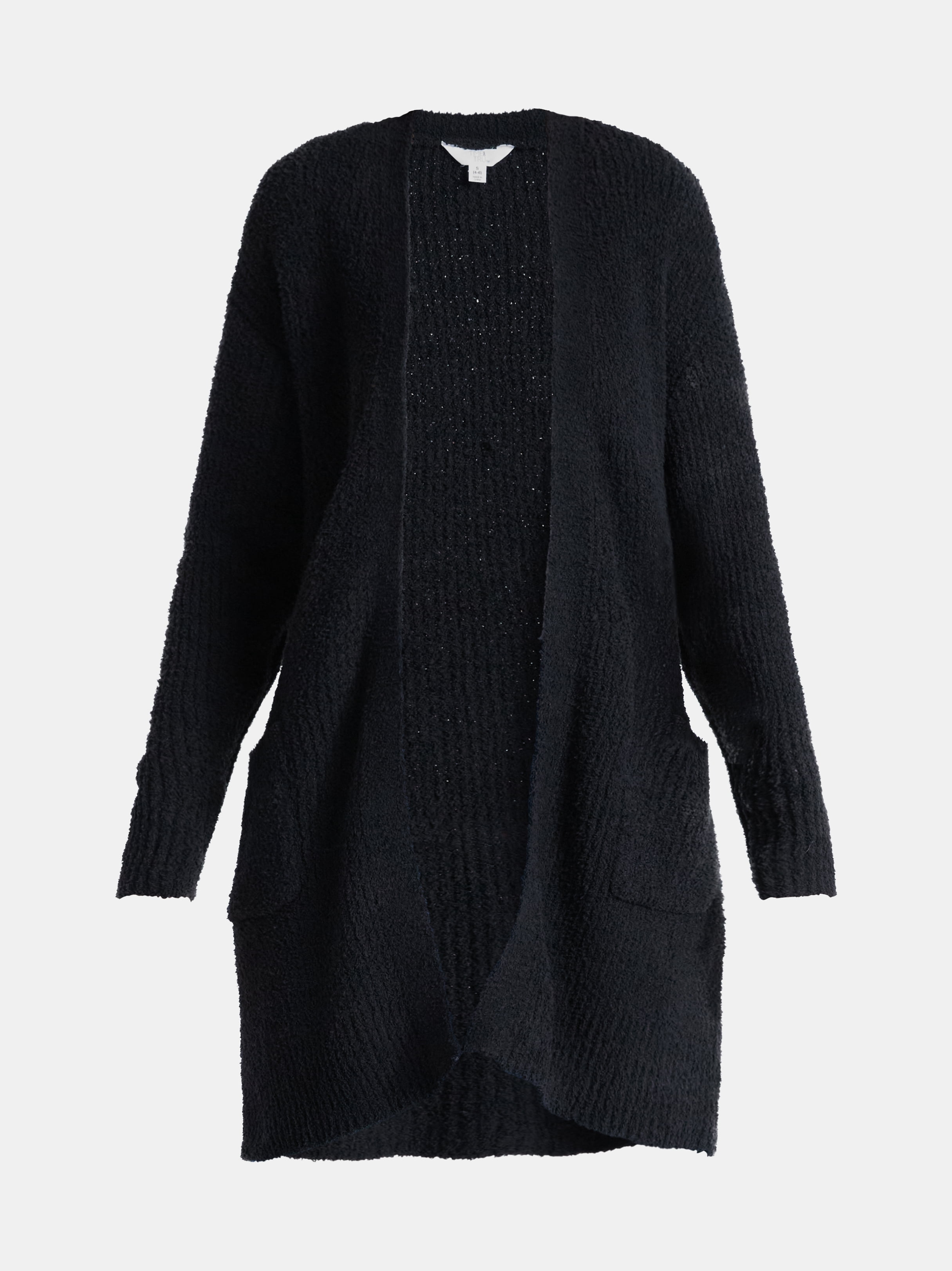 Time and Tru Women’s and Women’s Plus Super Soft Longline Cardigan Sweater, Lightweight, Size XS-4X