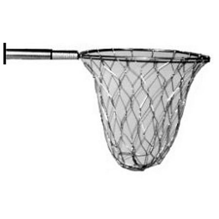 Frabill Sportsman Series Landing Net, 21 x 25 Hoop , Poly Netting, 36 in Collapsable  Handle 