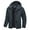 Dark Gray, variant on Men's Winter Jackets Ski Snow Waterproof with Hood Warm Fleece Hiking Fishing Coats Dark Gray M