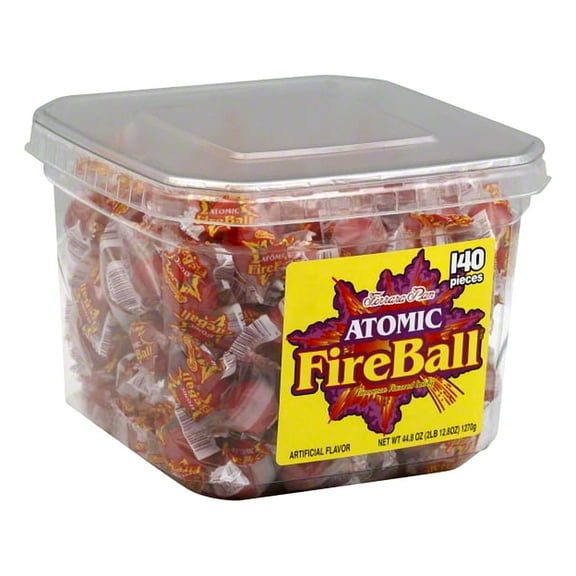 Ferrara Candy Atomic Fire Balls FireBall, 140 ea