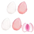 thumbnail image 1 of Paquete de 4 esponjas de maquillaje, contenedor de licuadora de belleza, Estuche De Viaje para secado, 1 of 5
