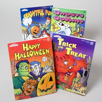 COLORING BOOK HALLOWEEN 2 ASST 96 PAGES IN FLOOR DISPLAY, Case Pack of ...