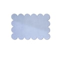 thumbnail image 2 of EGNMCR Home Decor, Room Decor Scalloped Border Fabric Bulletin Board Rectangular Note Board Peel And Stick No Nails Photo Display For Bedroom Office Kitchen Wall Decor Polyester fiber photo board, 2 of 6