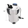 Polar Aurora 265GPH Aquarium Filter, External Canister Pump Kit