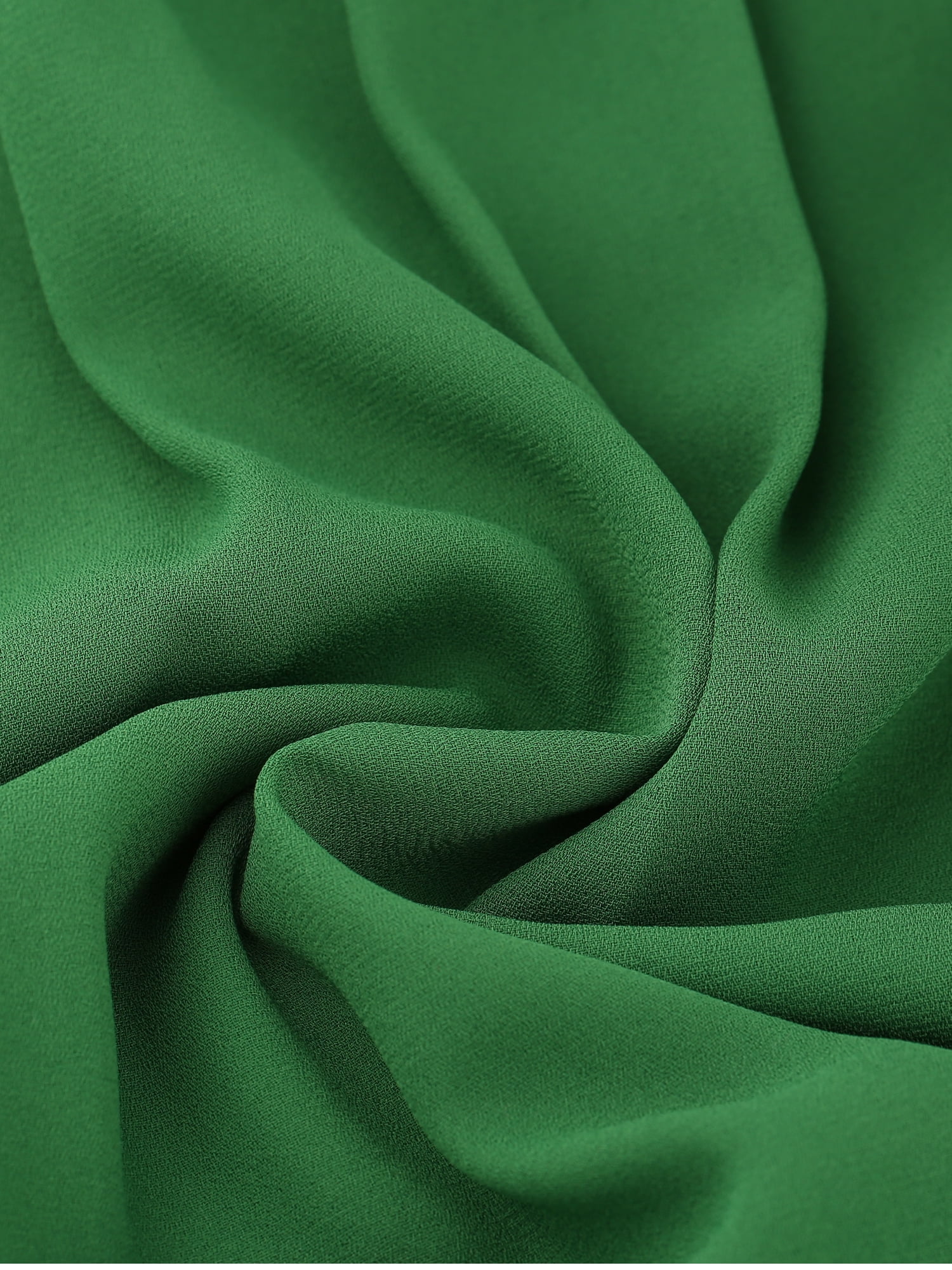 DARING DIVA Work Shirt Long Sleeve Pleated Midi Dress S Green