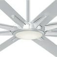 thumbnail image 2 of Minkaaire Geant Geant 110" 8 Blade Indoor / Outdoor Ceiling Fan - Silver, 2 of 5