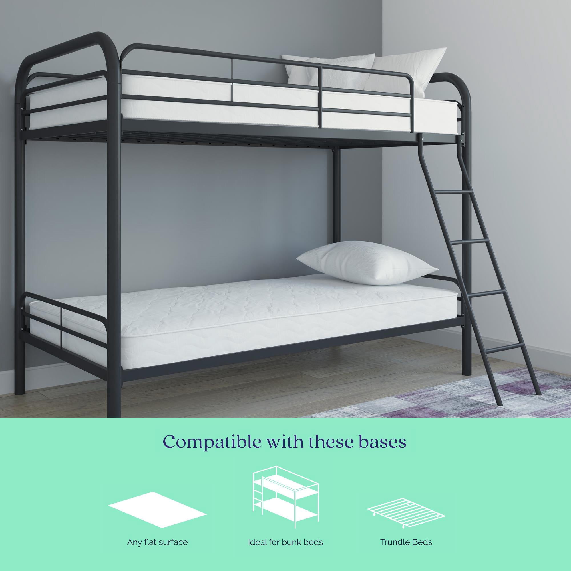 Signature Sleep Solace 6" Spring Mattress in a Box, Flippable, Full