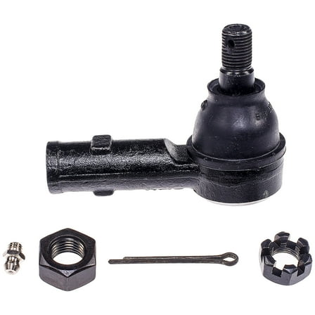 Dorman T3046PR Front Outer Steering Tie Rod End for Specific Isuzu Models, Black Fits select: 1983-1989 ISUZU IMPULSE