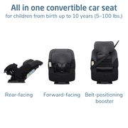 Maxi-Cosi Petra All-in-One Convertible Car Seat, Sea Shadow