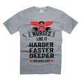 thumbnail image 5 of Women's Nurse Shirt Nurses Like It Harder Faster Deeper Shirt CPR Saves Lives Shirt Nurse Shirts, 5 of 6