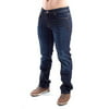 Barbell Apparel Mens Straight Athletic Fit Jeans - AS SEEN ON SHARK TANK (30x34, Dark Distressed)