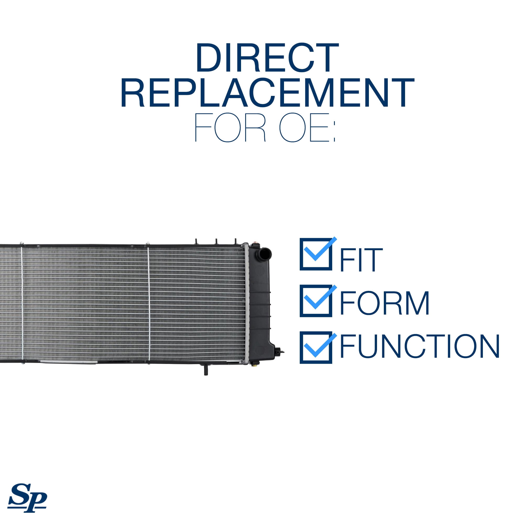 Spectra Premium CU1193 Automotive Radiator Fits select: 1991-2001 JEEP CHEROKEE, 1991-1992 JEEP COMANCHE