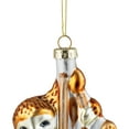 thumbnail image 6 of Northlight Sloth with Bamboo Glass Christmas Ornament - 4" - Gold, 6 of 7