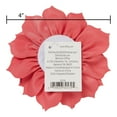 thumbnail image 4 of Offray Accessories, Poppy Red 4 1/2 inch Lotus Flower great for sewing and crafting projects, 1 Each, 4 of 9