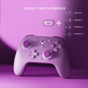 GameSir G7 SE Wired Controller for Xbox Series X|S, Xbox One & Windows 10/11, Plug and Play Gaming Gamepad with Hall Effect Joysticks/Hall Trigger, 3.5mm Audio Jack - Purple