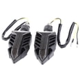 thumbnail image 1 of Luces intermitentes delanteras y traseras universales de 12 LED para motocicleta Negro + rojo, 1 of 9
