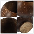 thumbnail image 3 of SHISUYAN Coconut Shell Cups for Home Use Durable Decorative Dessert Cup with Smooth Surface 3.5 Inches, 3 of 8