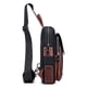 thumbnail image 3 of Pecho Bolso bandolera de cuero para hombre, bolso de pecho informal, bandolera, mochila de viaje, mo BULL CAPTAIN Pecho, 3 of 7