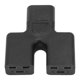 thumbnail image 1 of Adaptador C14 A C19, Carcasa De PVC C14 A Adaptador Dual C19 125V-250V Y Tipo Divisor 4000W 16A-20A Conductor De Cobre Para Automóvil, 1 of 7