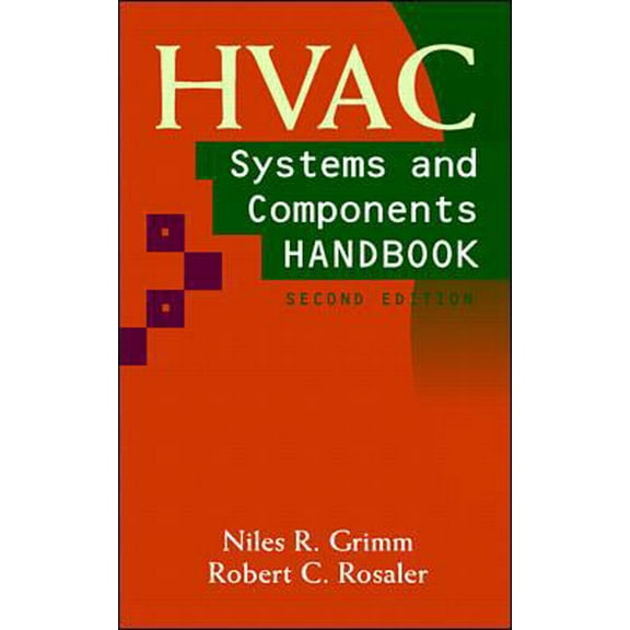 Pre-Owned HVAC Systems and Components Handbook (Hardcover) 0070248435 9780070248434