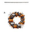thumbnail image 2 of Wmhnj Decoracin de ventana acrlica 2D con forma de calavera de calabaza y murcilagos para Halloween, ideal para colgar en el porche o para exteriores., 2 of 9