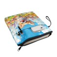 thumbnail image 2 of HELLHERO 1 pc Paperback Book Cover with Washable Polyester Fabric Book Organzoer Holder for Office Teachers 11.4 Inch X 8.66 Inch, Corgis and Flowers, 2 of 8
