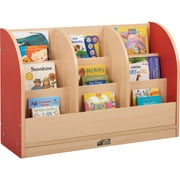 ECR4Kids Single-Sided Toddler Book Stand 12"x24"x36" RD 0721RD
