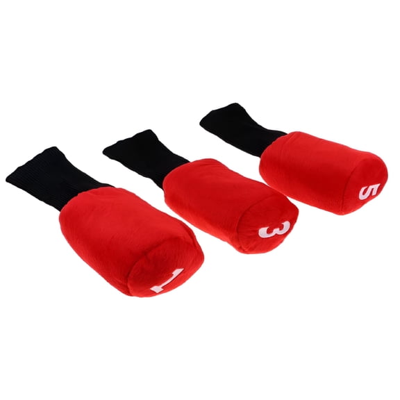 BESTSKY 3pcs Long Neck Golf Club Cover Wood cover for Men Women